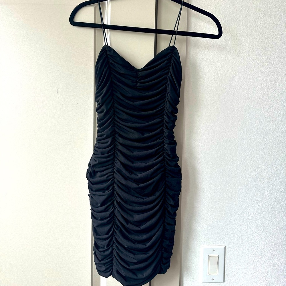 Ruched Mini Dress - Small
